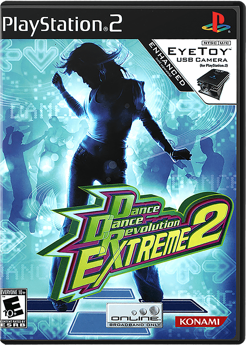 Dance Dance Revolution Extreme 2 box art for Playstation 2